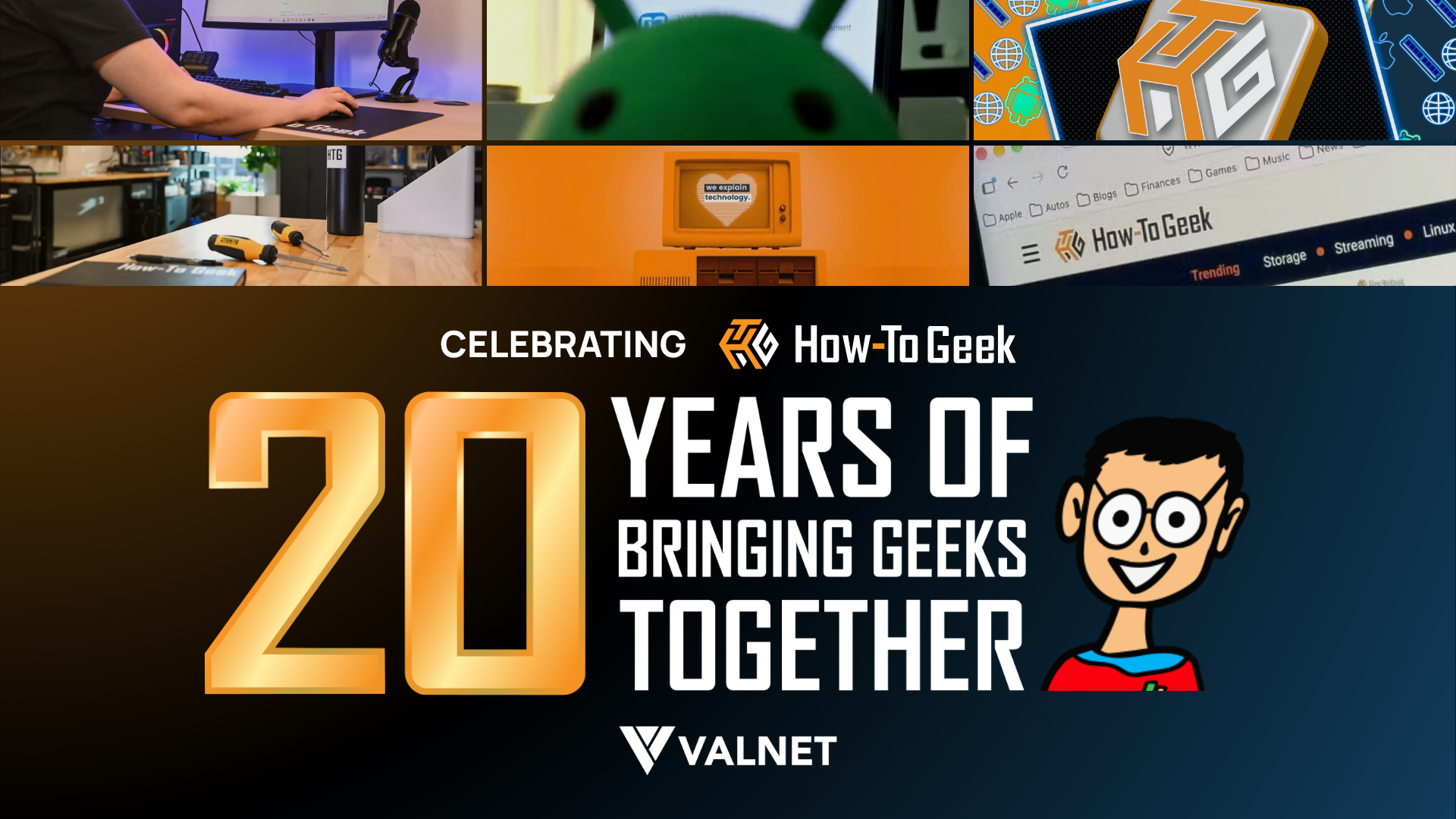 How-to Geek 20 Year Anniversary
