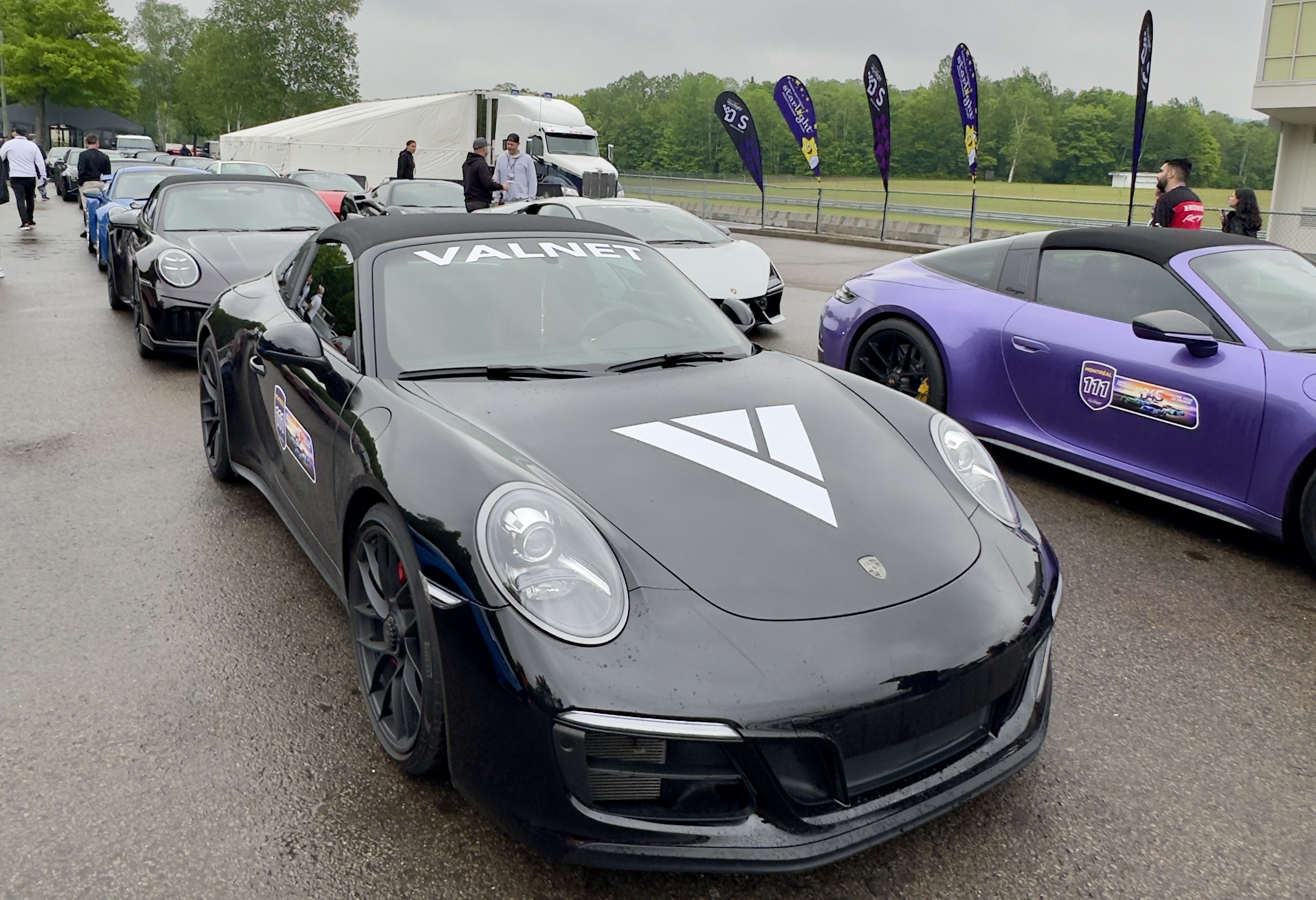 Valnet branded car at Drive for Smiles 2026 Montreal event